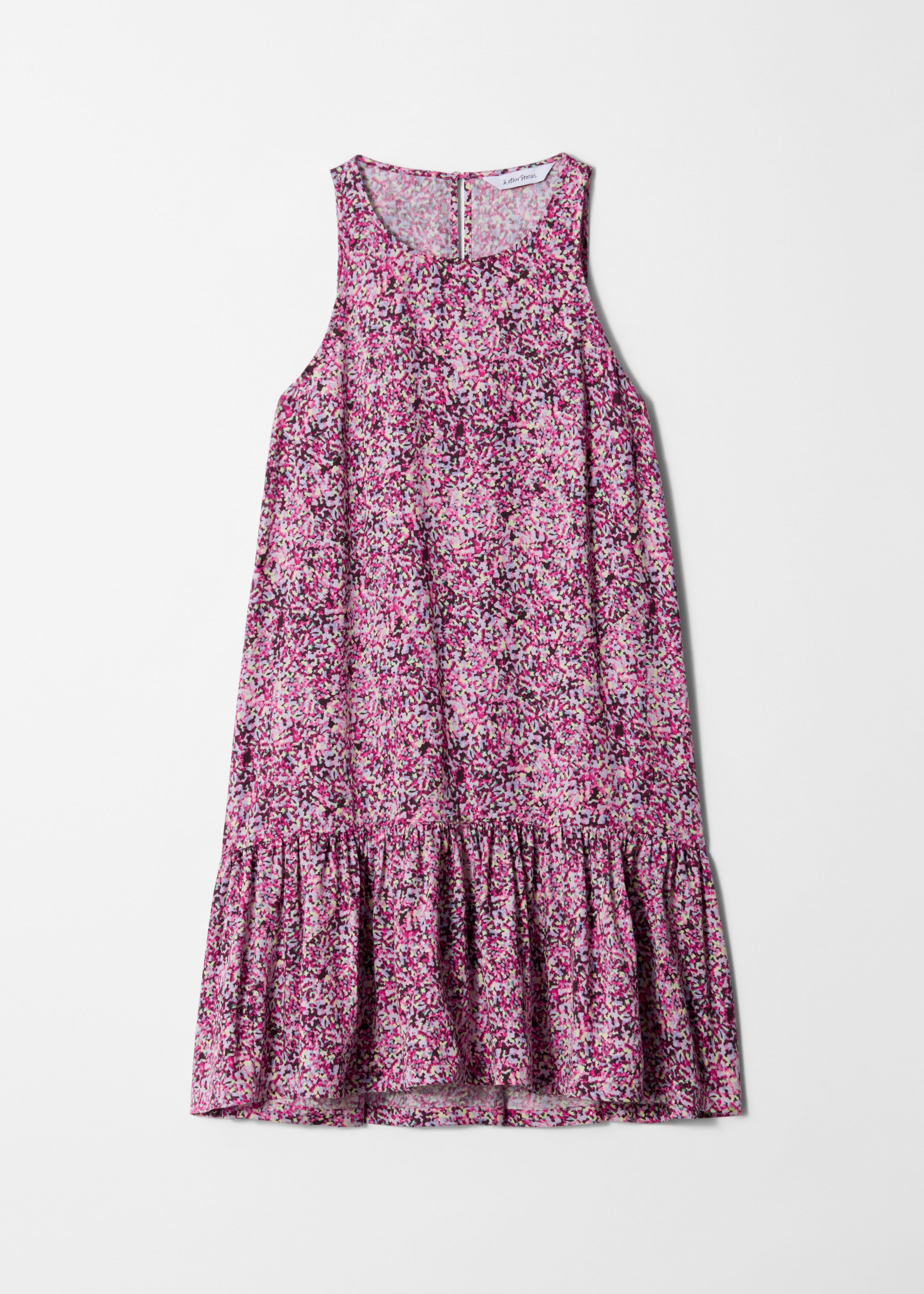 & Other Stories FRILL MINI DRESS