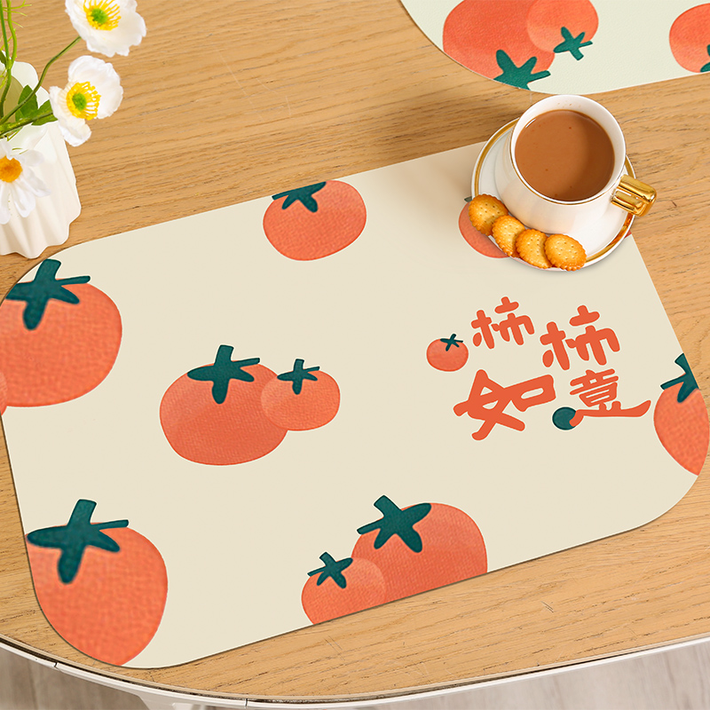 Wholesale High Quality Square Table Mat Non-Slip PVC Western Restaurant Placemat Dining Table Mat（10 pcs）