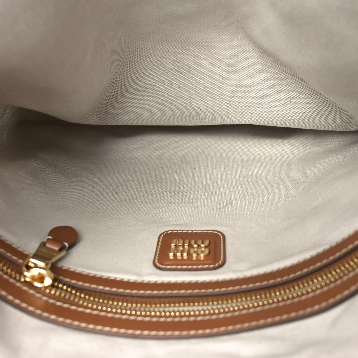 Canvas Ivy Bag Beige Brandy - Top Club