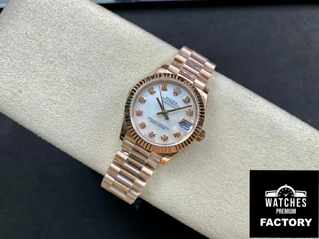Rolex Datejust M278275-0009 31MM EW Factory White Diamond Dial