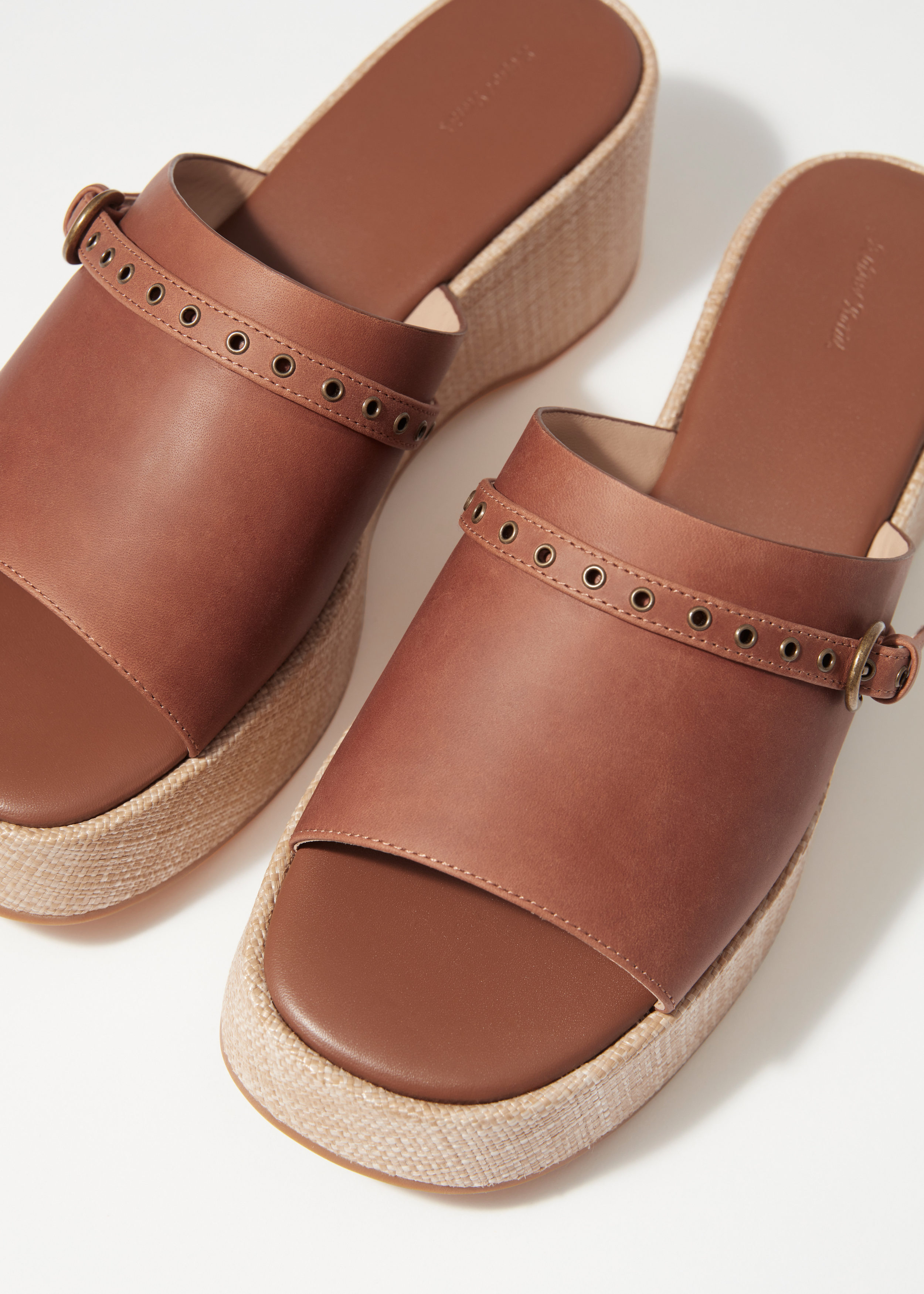 & Other Stories SUEDE PLATFORM MULES