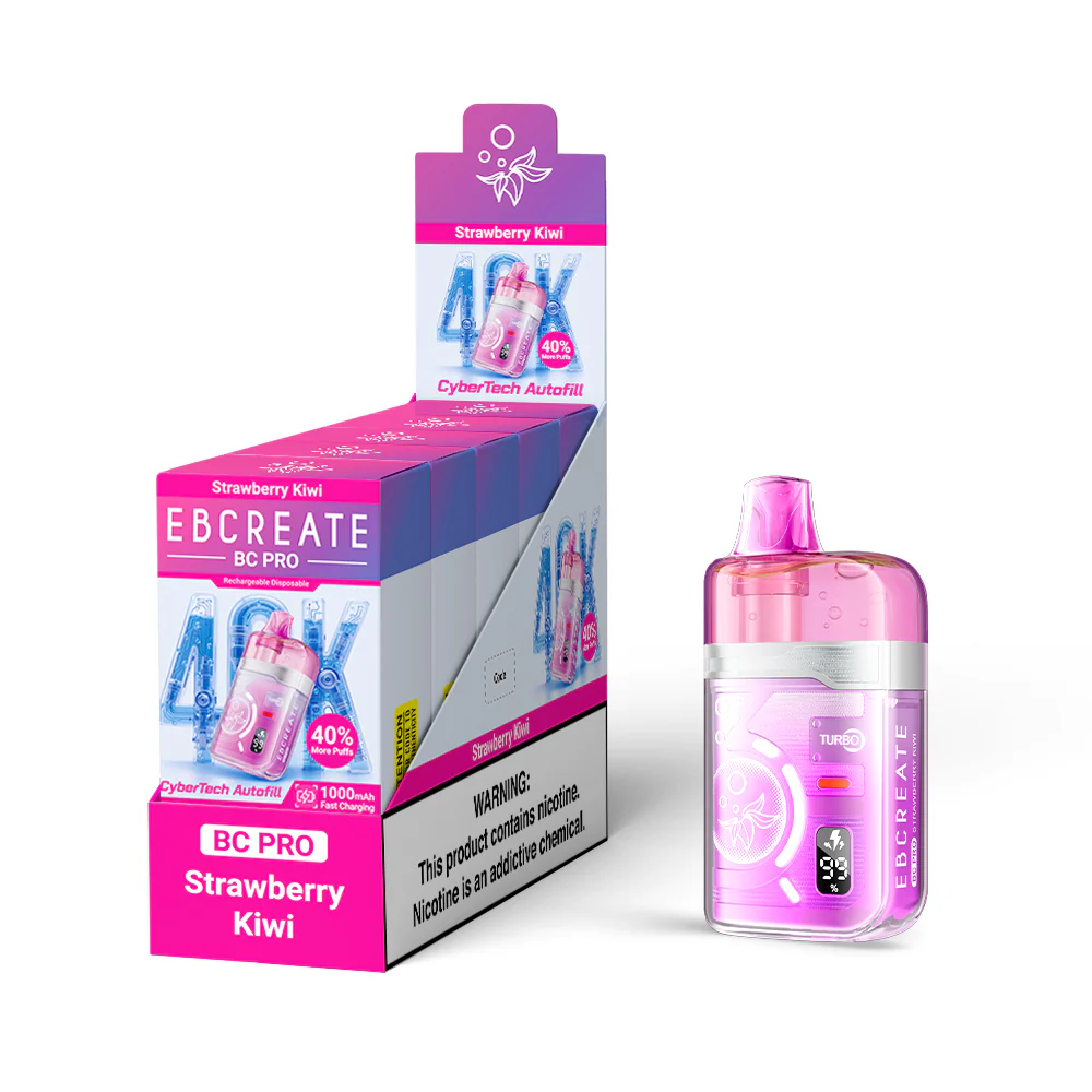 EBCREATE BC PRO Rechargeable Disposable Vape (All Flavours)