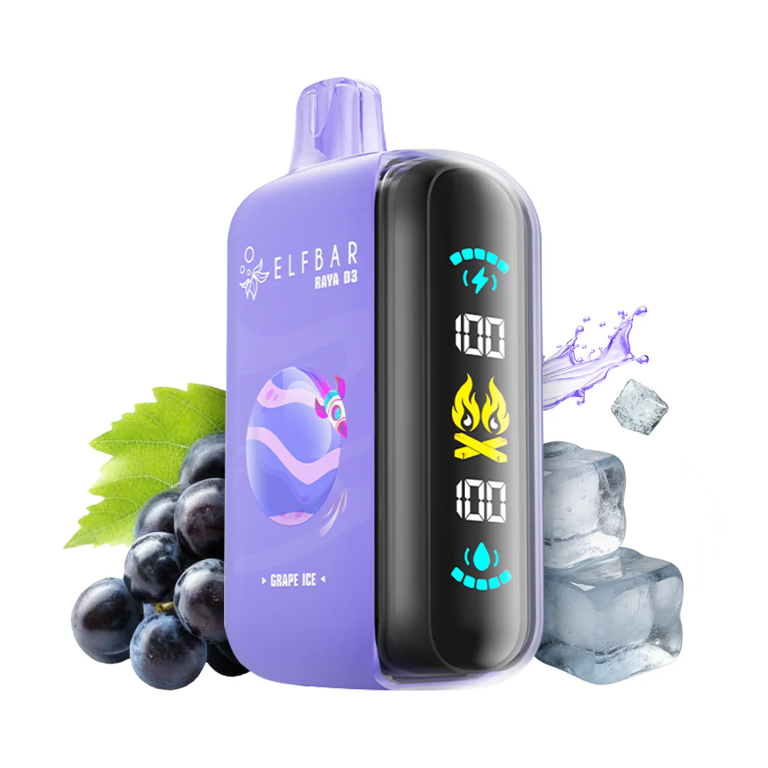ELFBAR RAYA D3 Disposable Vape (All Flavours)