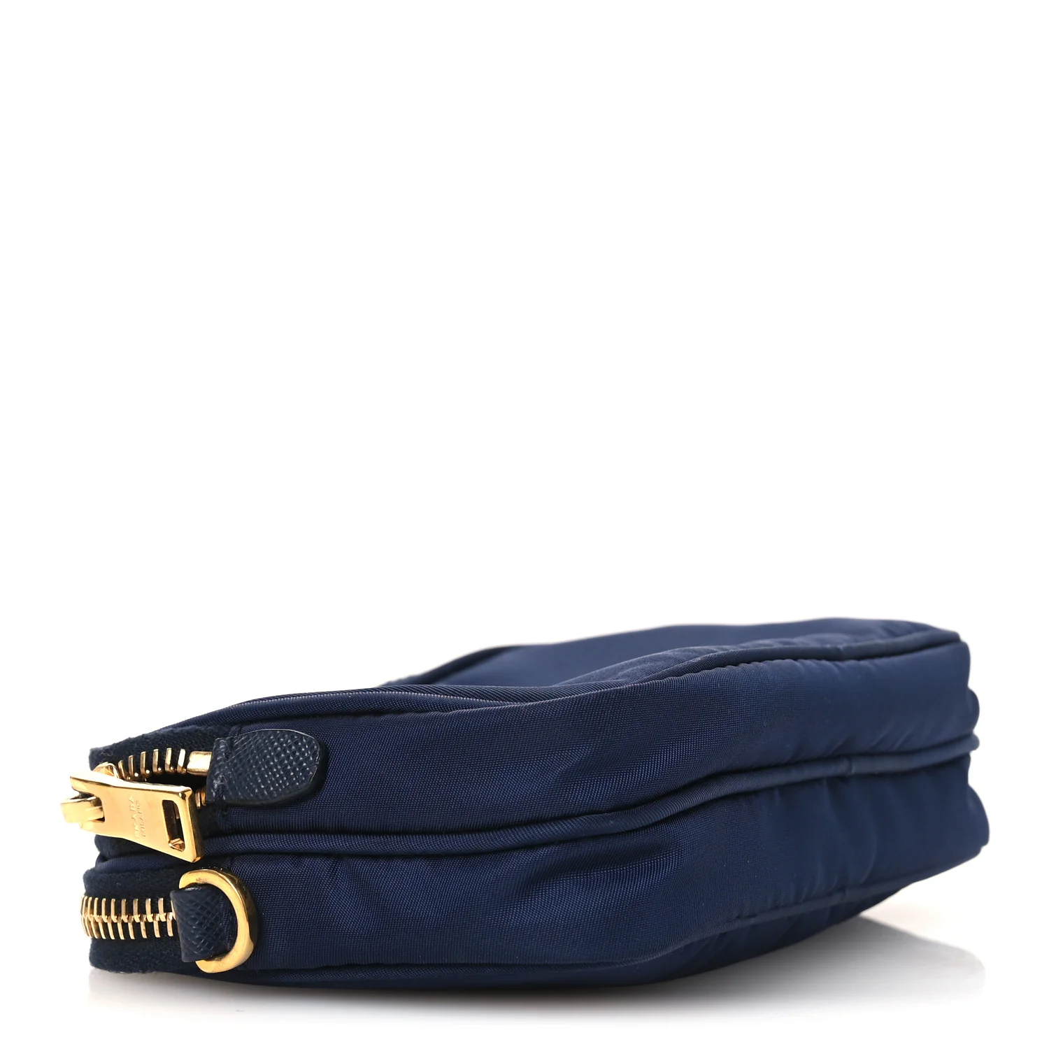 Tessuto Nylon Saffiano Mini Camera Crossbody Royal - Top Club
