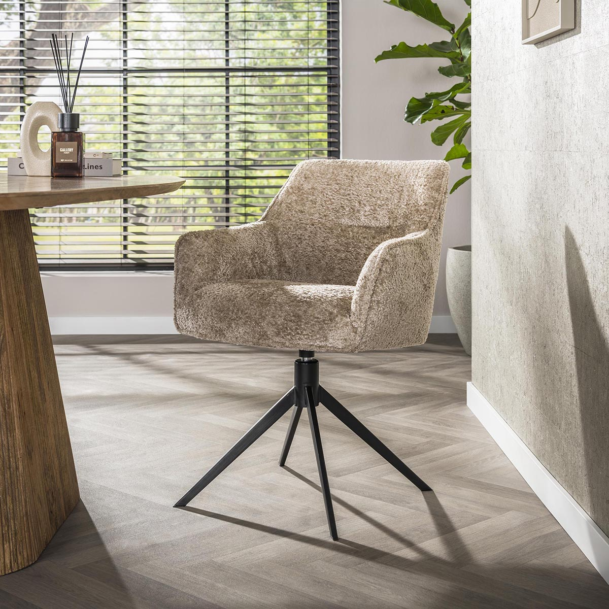 Draaistoel Dune Soft Zand