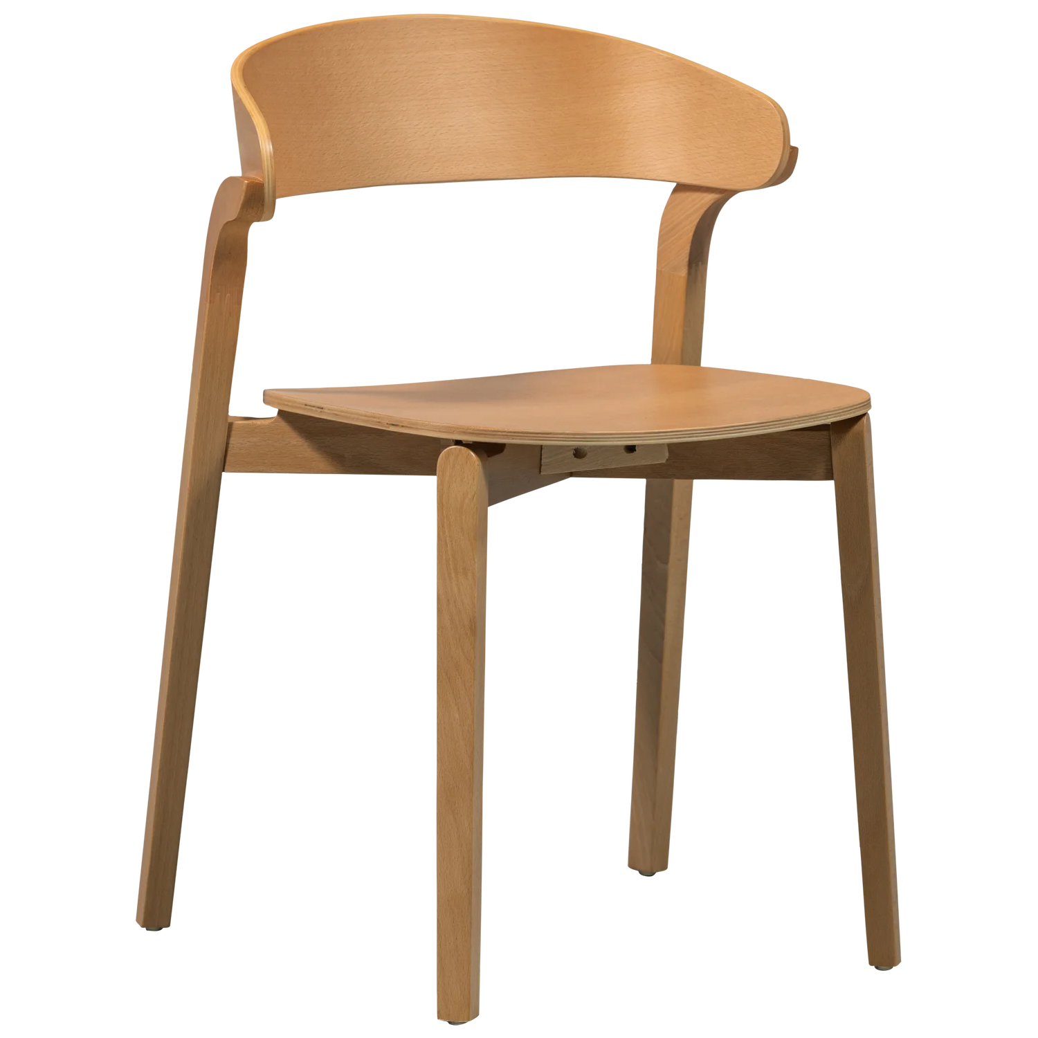 Eetkamerstoel Cras naturel - set van 2