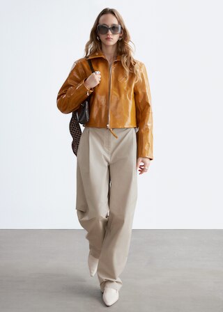 & Other Stories PLEATED COTTON TROUSERS