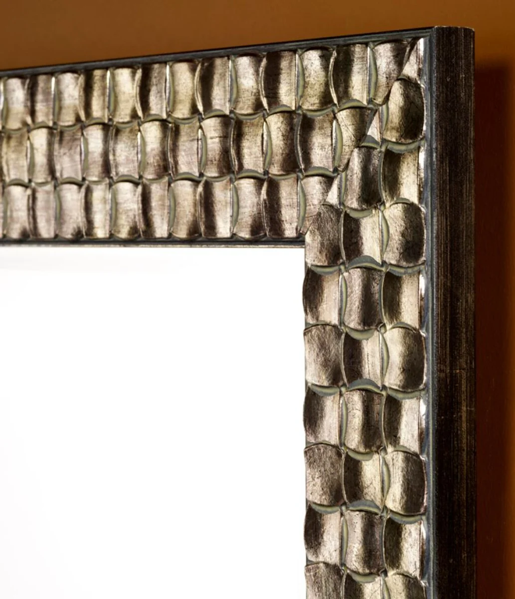 Living room wall mirror silver 78 x H. 168 cm - luxury mirror