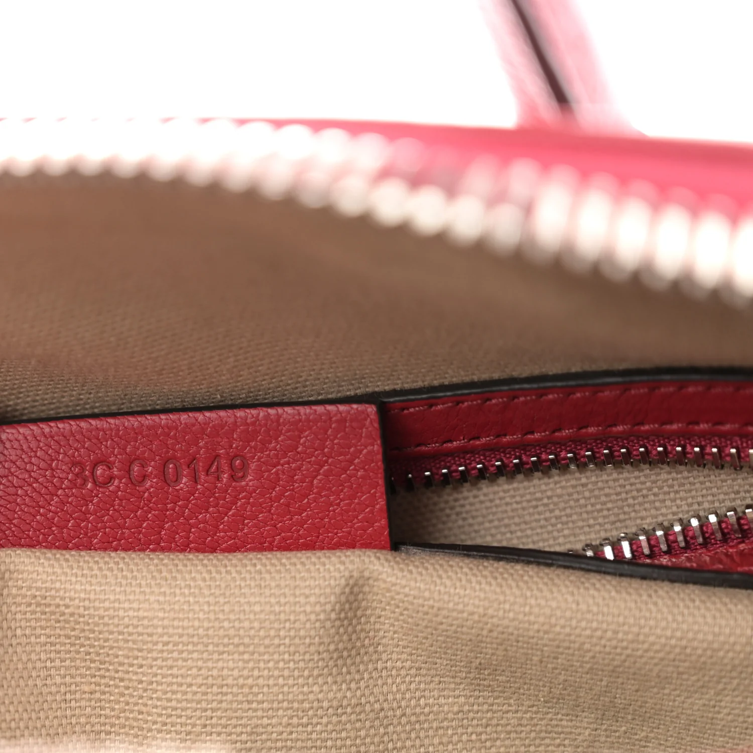 Sugar Goatskin Small Antigona Vermillon - Top Club