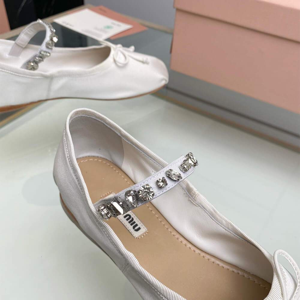 MiuMiu Satin ballerinas - Top Club