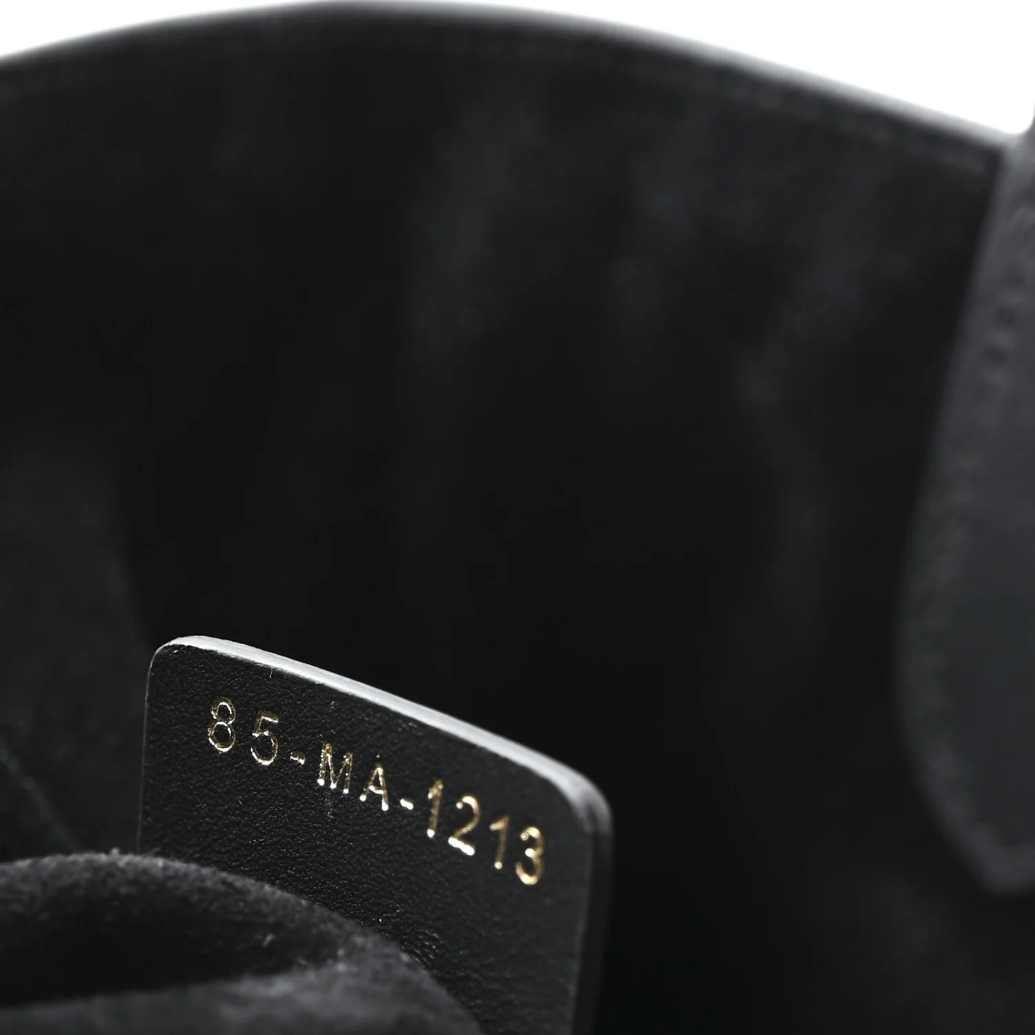 Calfskin Macrocannage Medium Toujours Black - Top Club