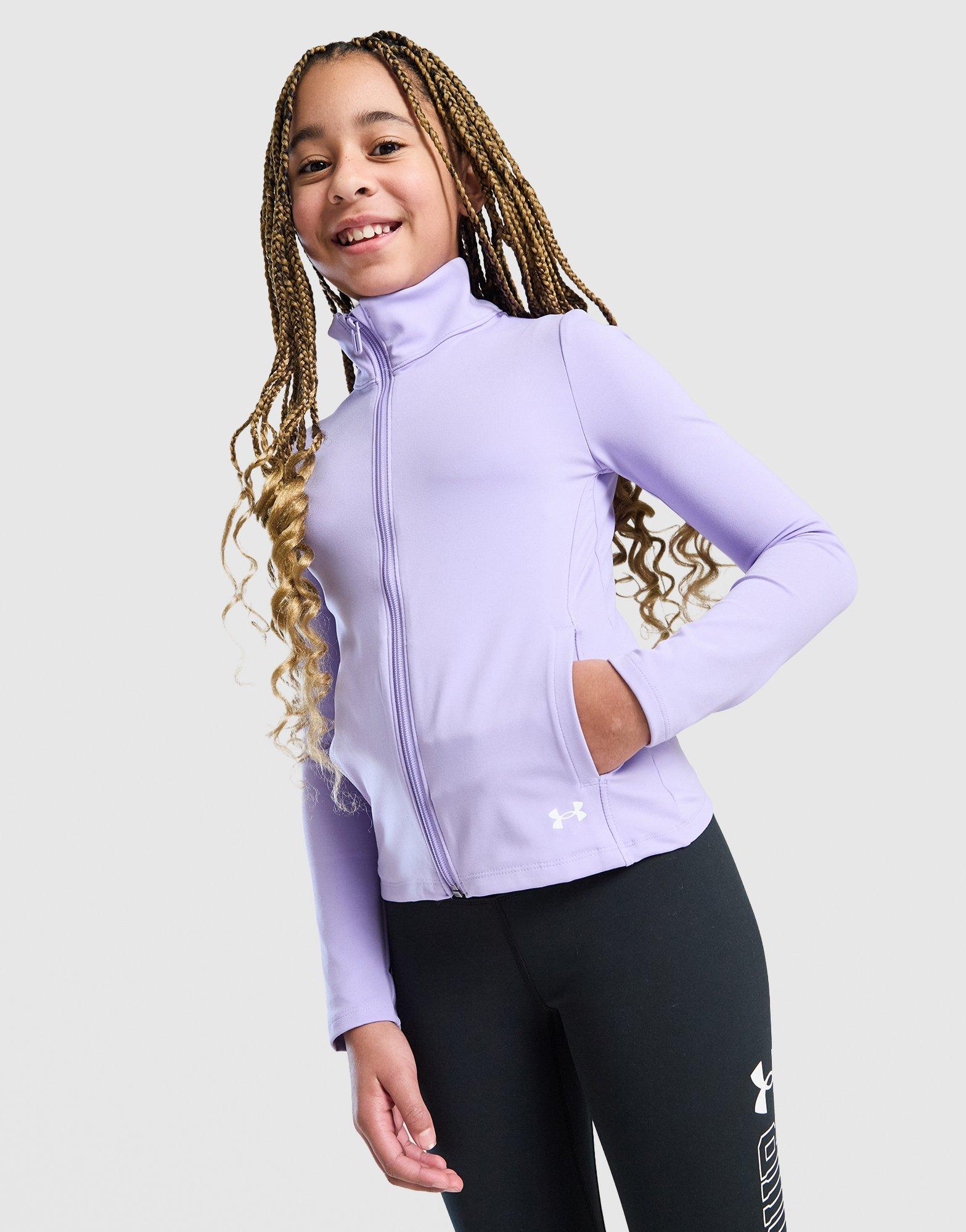 Under Armour Girls' Motion Full Zip Top Kinder