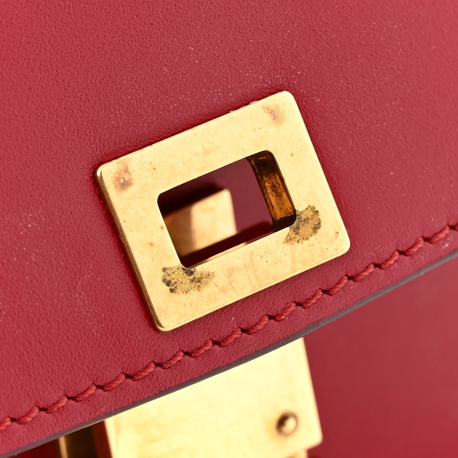 Box Calfskin Small Classic Box Flap Bag Red - Top Club
