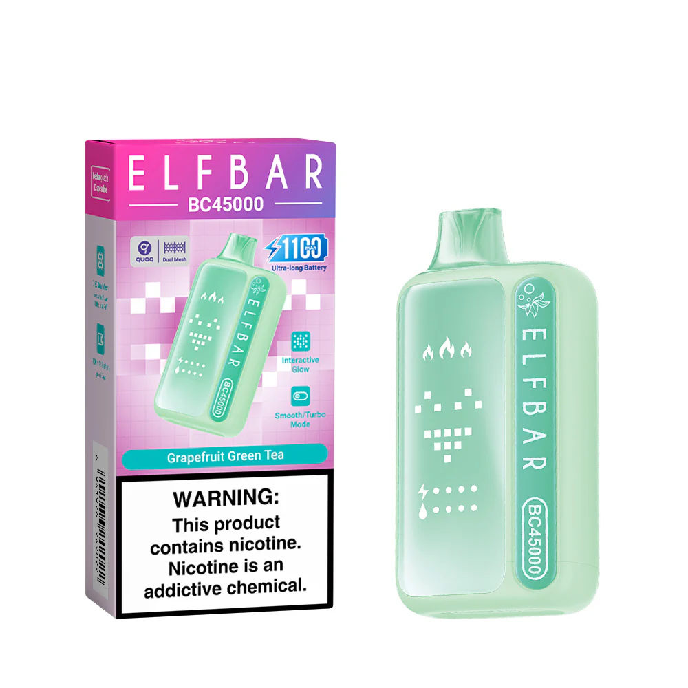 ELFBAR BC45000 Rechargeable Disposable Vape (All Flavours)