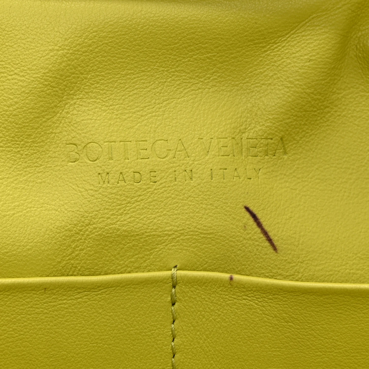Nappa Intrecciato Clutch  Seagrass - Top Club