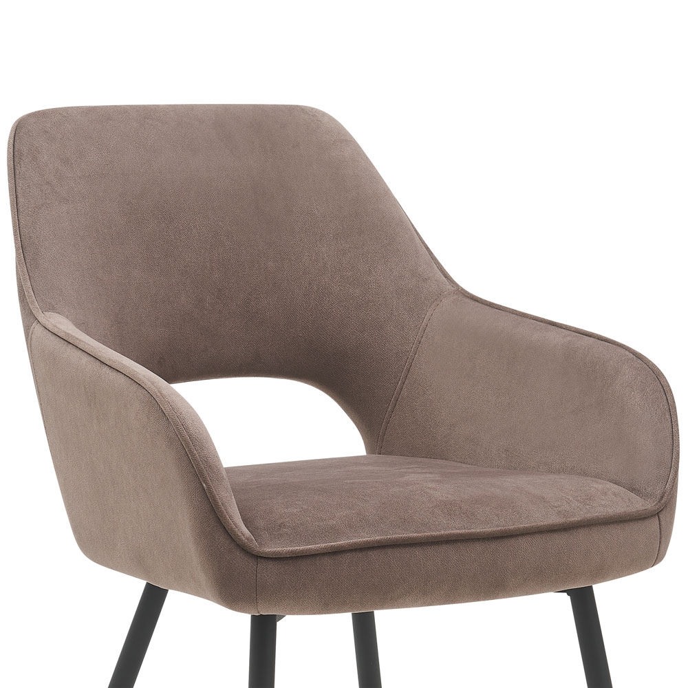 Eetkamerstoel Gina taupe