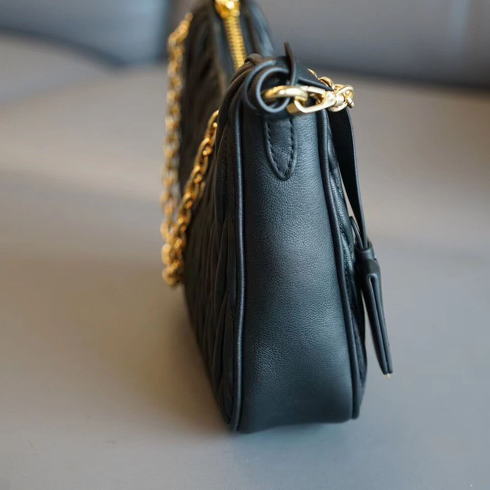 Matelasse nappa leather shoulder bag - Top Club