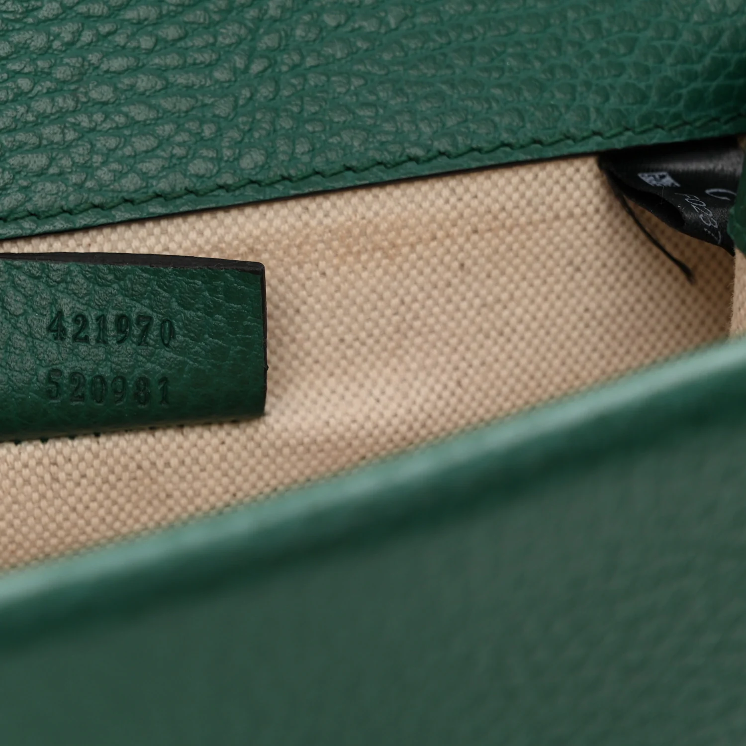 Calfskin Mini Dionysus Shoulder Bag Emerald - Top Club