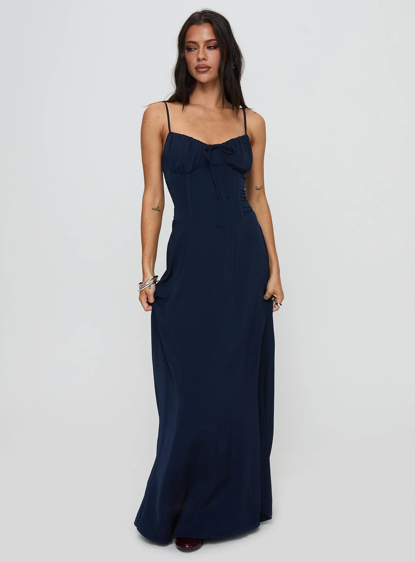 Members Only Maxi Dress Navy