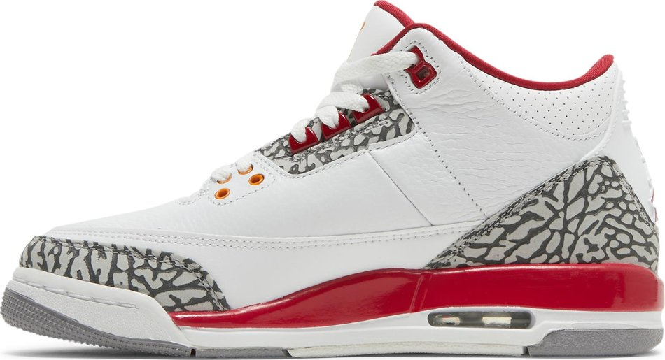 Air Jordan 3 Retro GS  Cardinal Red  398614-126 - Sneaker Replica Workshop