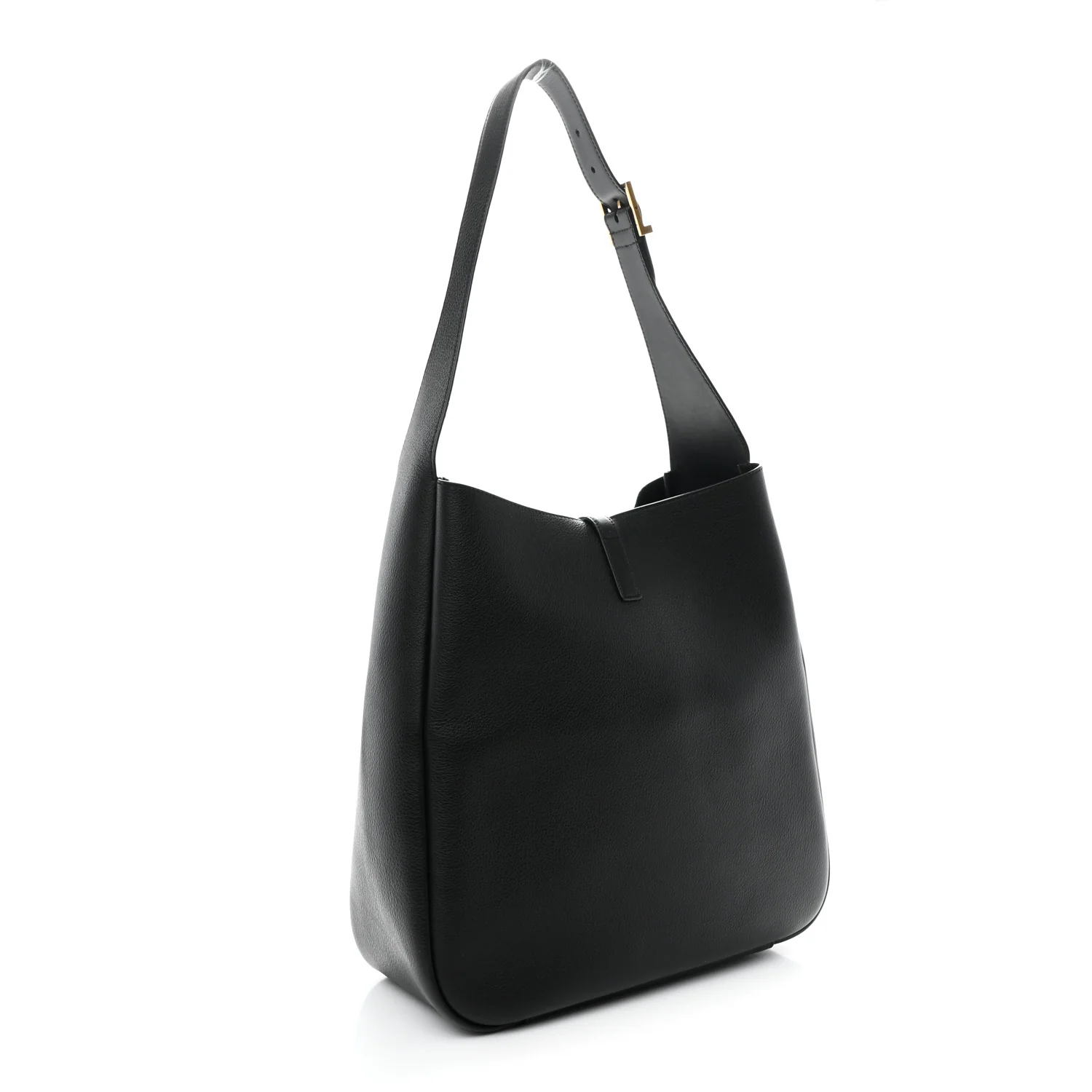 Supple Calfskin Large Le 5 A 7 Soft Hobo Black - Top Club