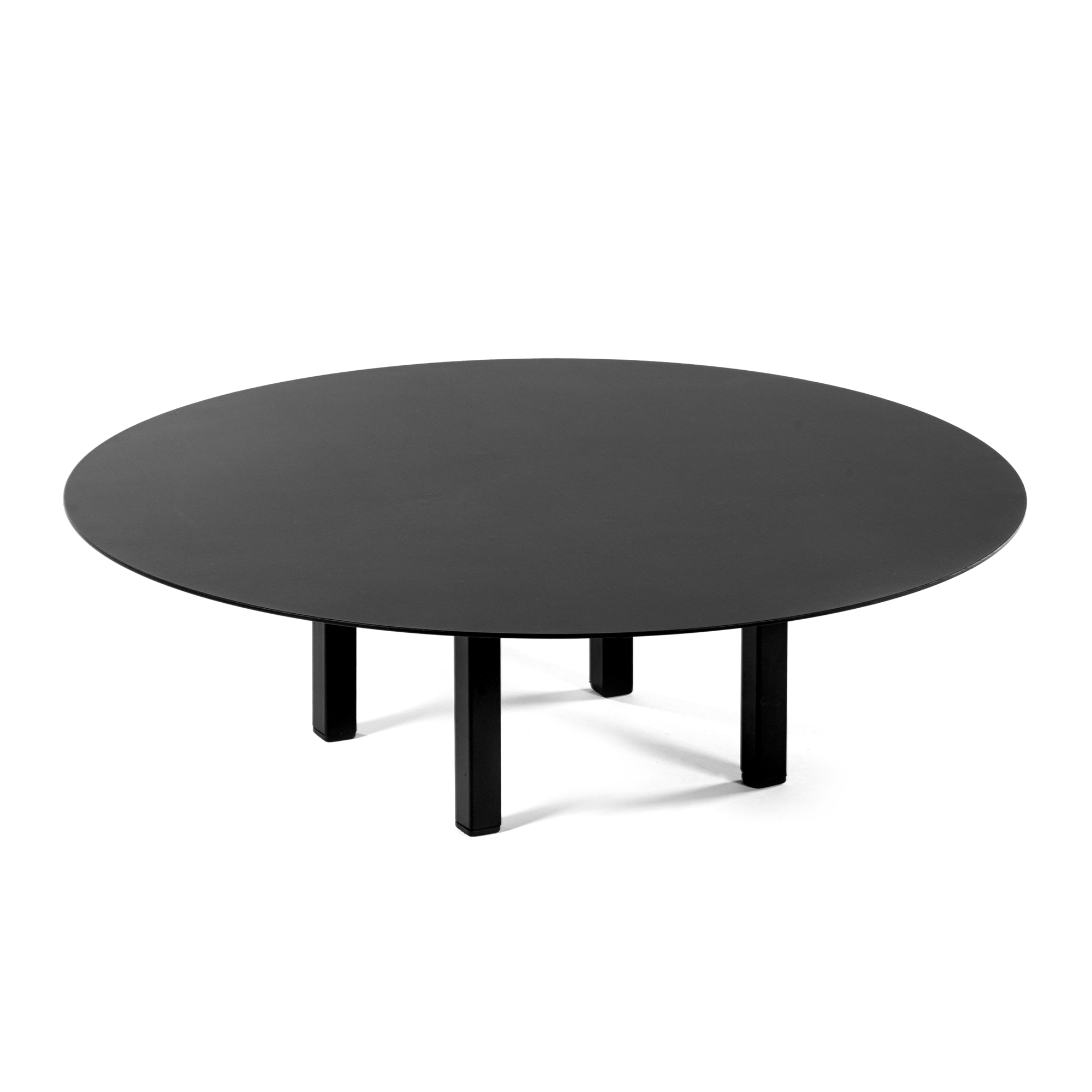 Salontafel 01 Ø68 cm zwart