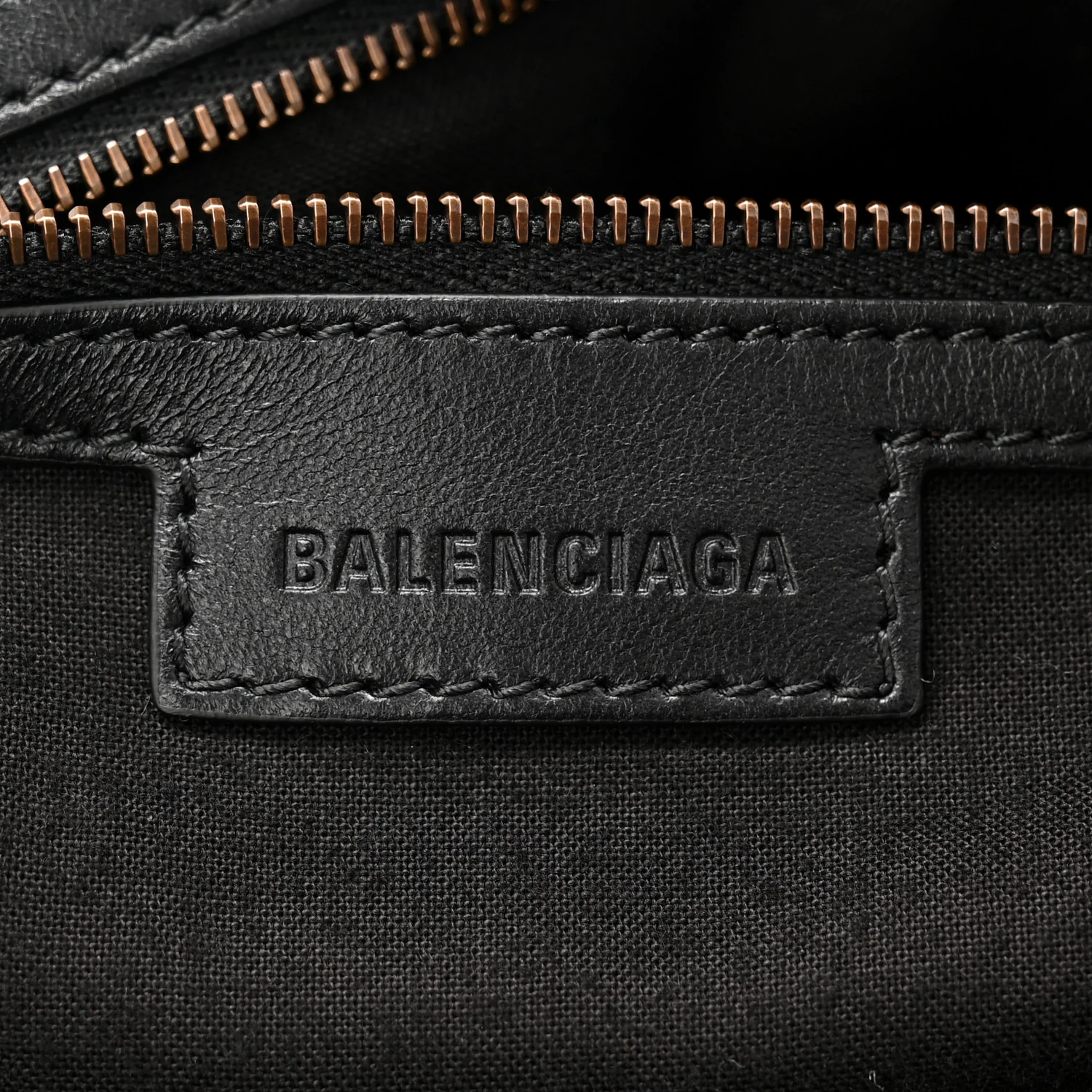 Arena Lambskin Brass Hardware Le City Travel Bag Black - Top Club