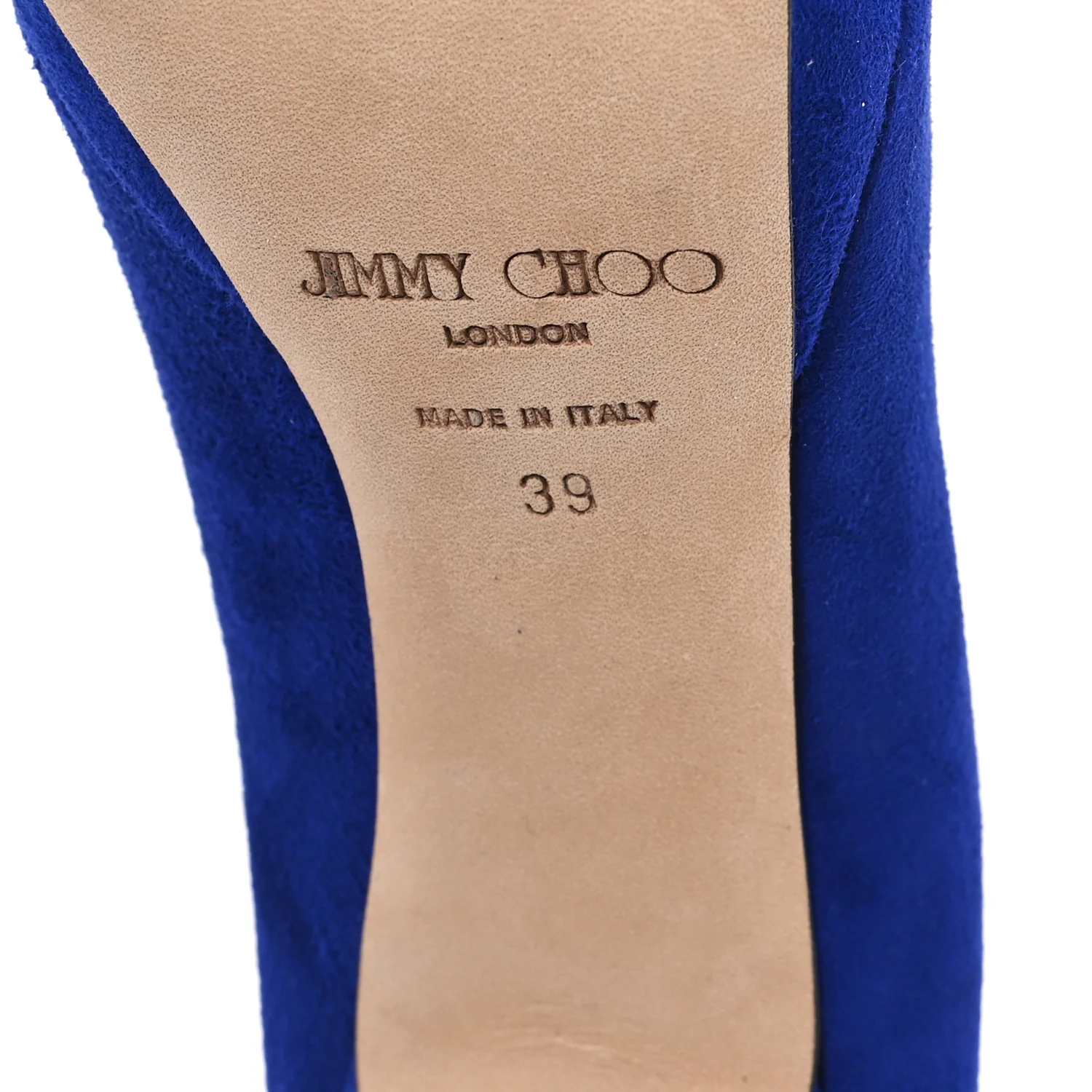 Suede 120mm Platform Pumps 38 Electric Blue - Top Club