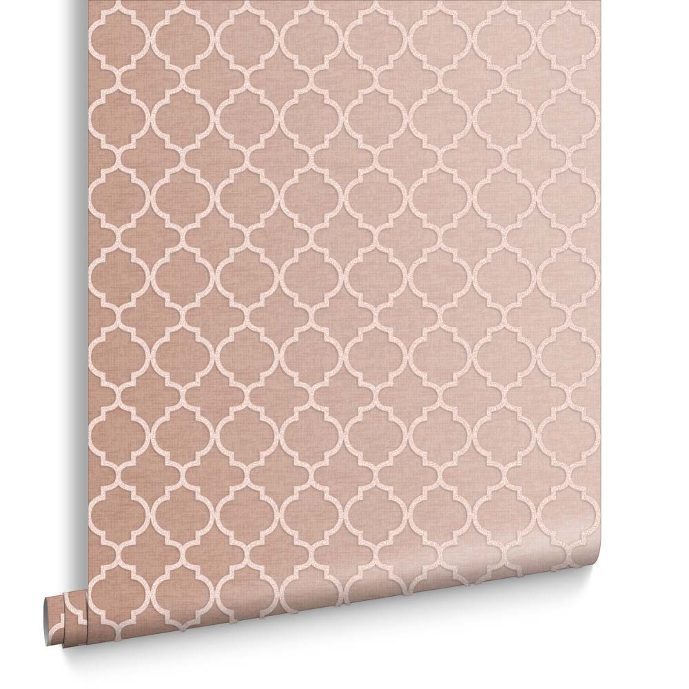 Graham & Brown  vliesbehang  Trelliage Bead Rose Gold Graham & Brown  vliesbehang  Trelliage Bead Rose Gold