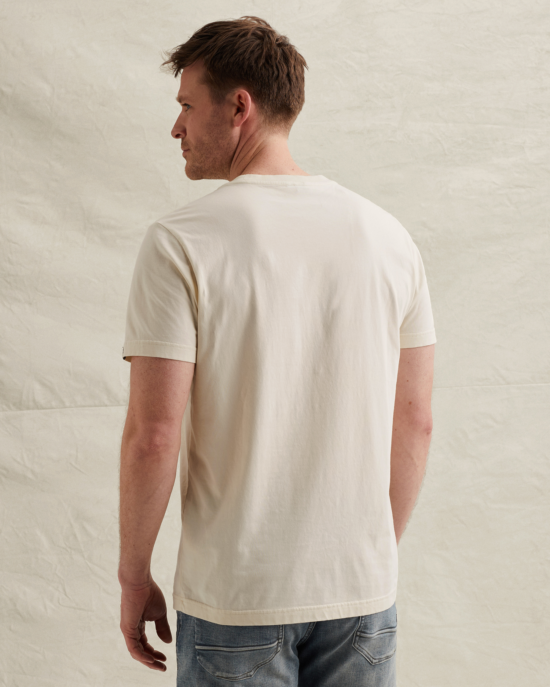 T-shirt with mixed artworkx