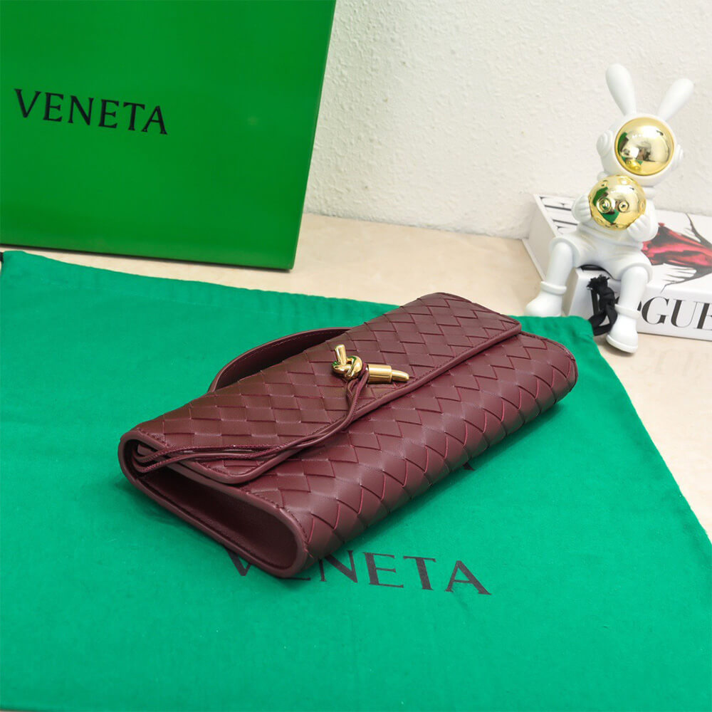 Bottega Veneta Andiamo Clutch(HIGH-END GRADE) - Top Club