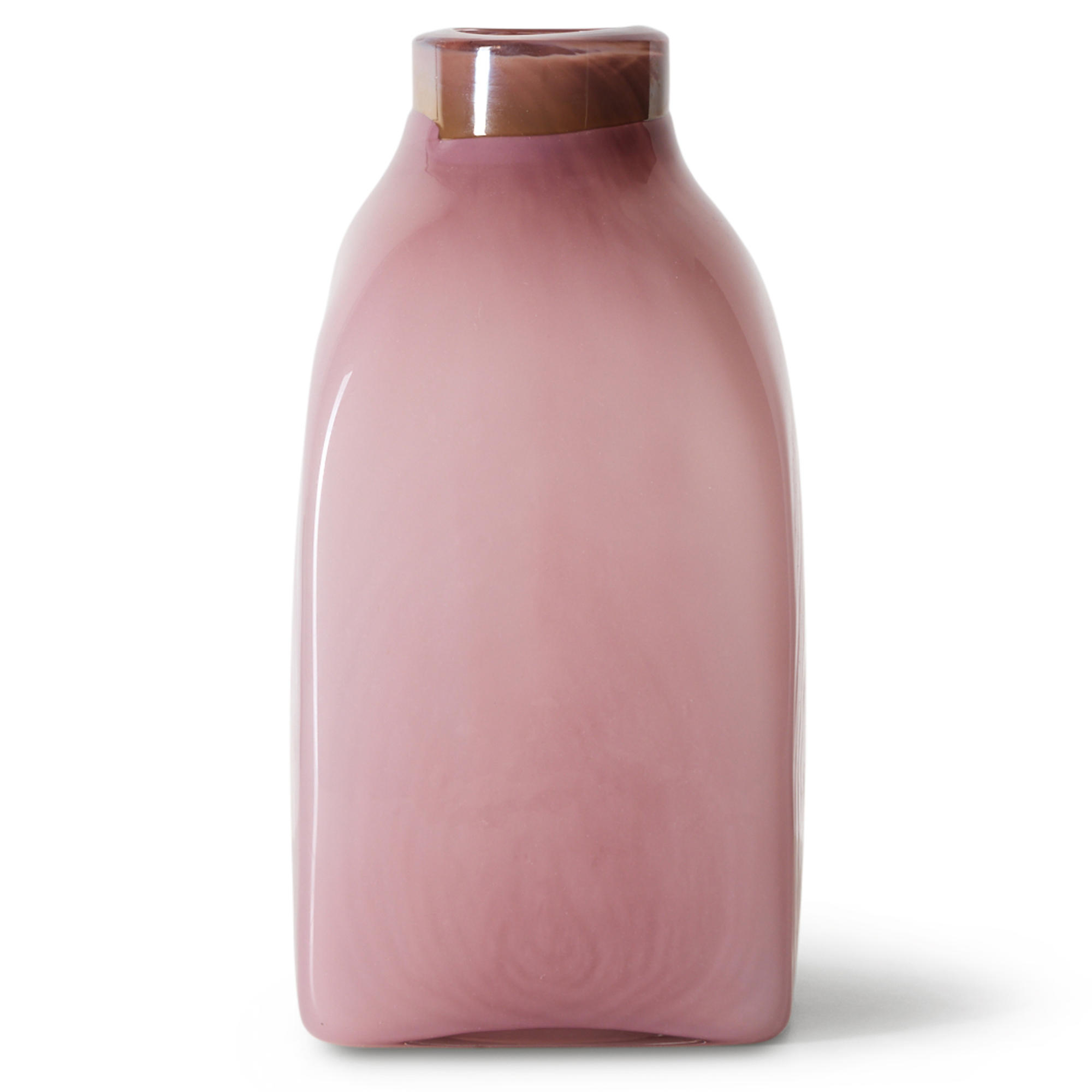Vaas Atelier glass large pink