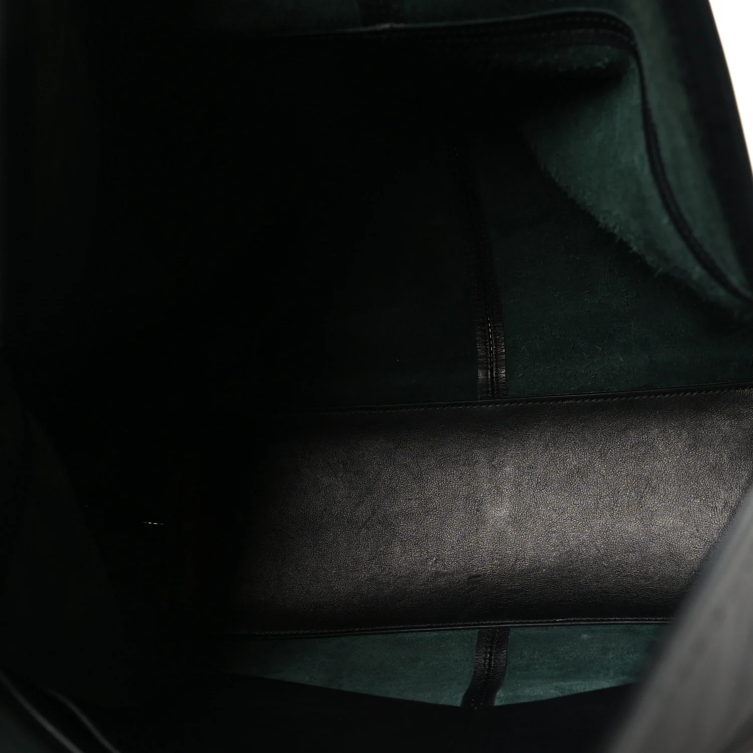 Silky Calfskin Medium Sawyer Messenger Bag Black - Top Club