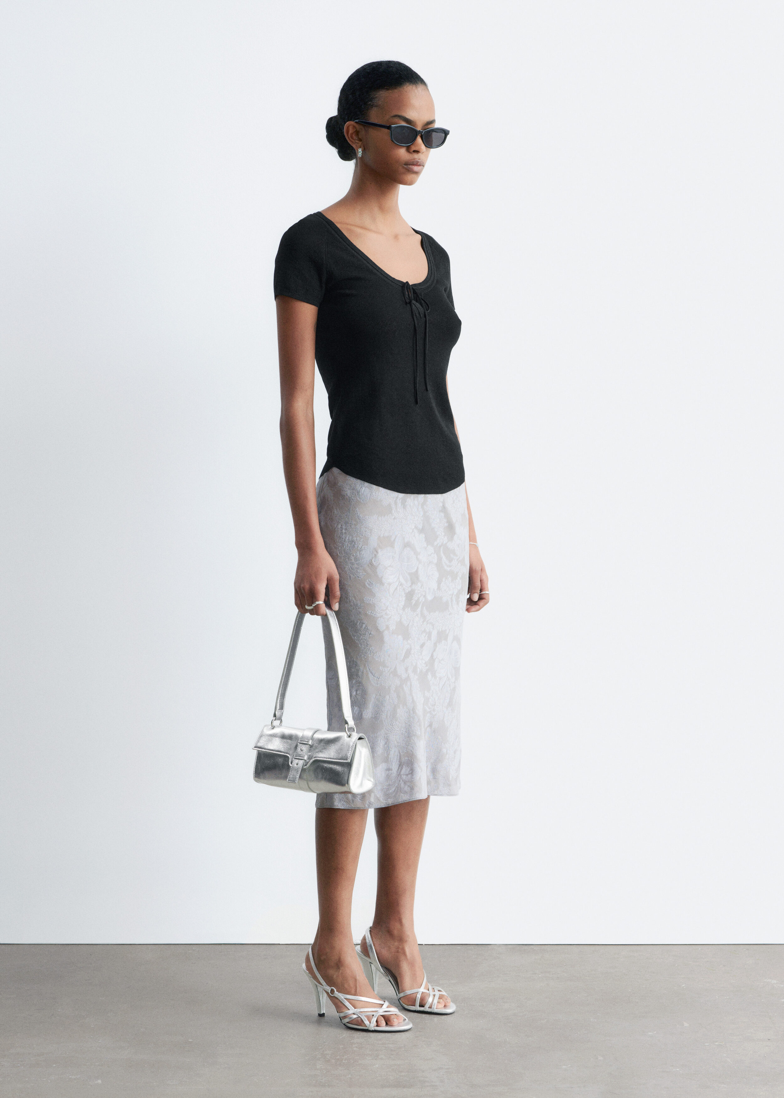 & Other Stories TIE-FRONT TOP