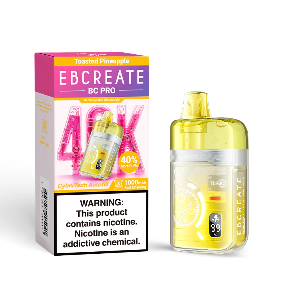 EBCREATE BC PRO Rechargeable Disposable Vape (All Flavours)