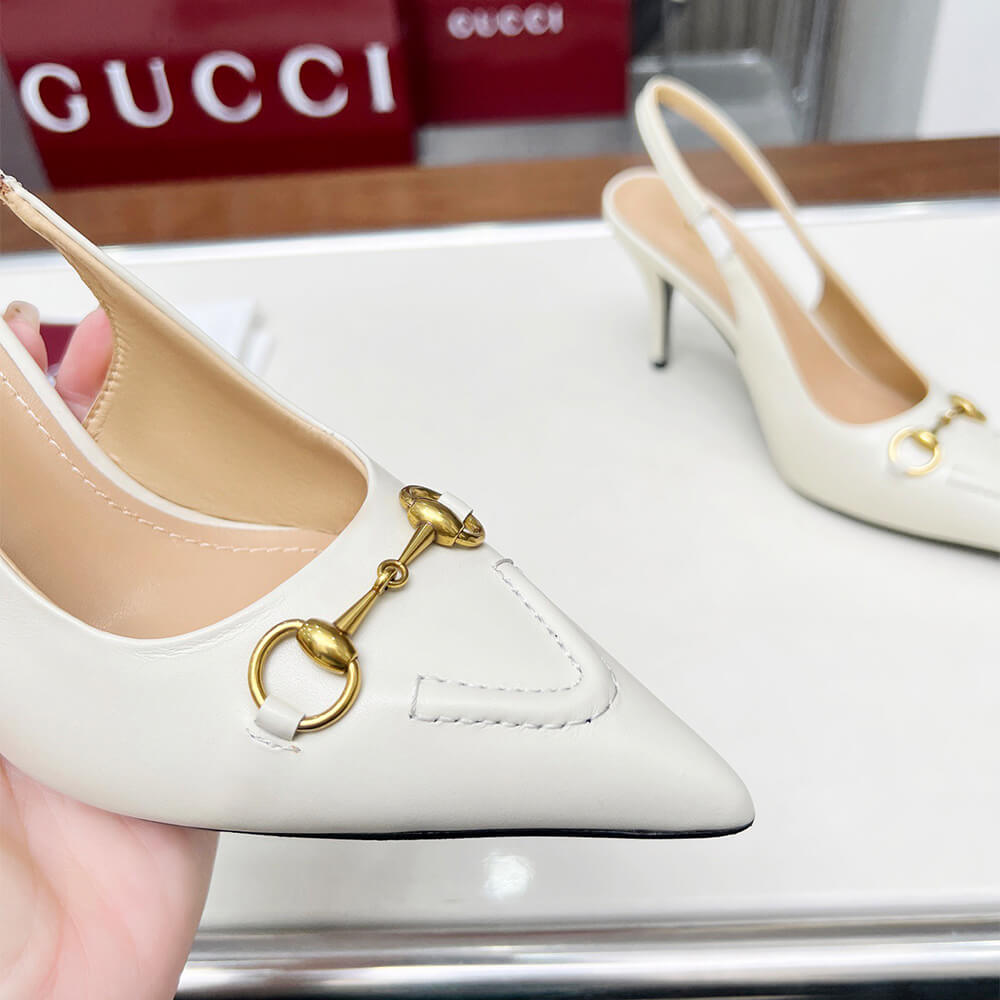 Gucci Women s slingback pump with Horsebit - Top Club