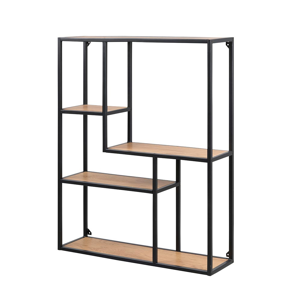 Industriële Wandkast Vic - Hout