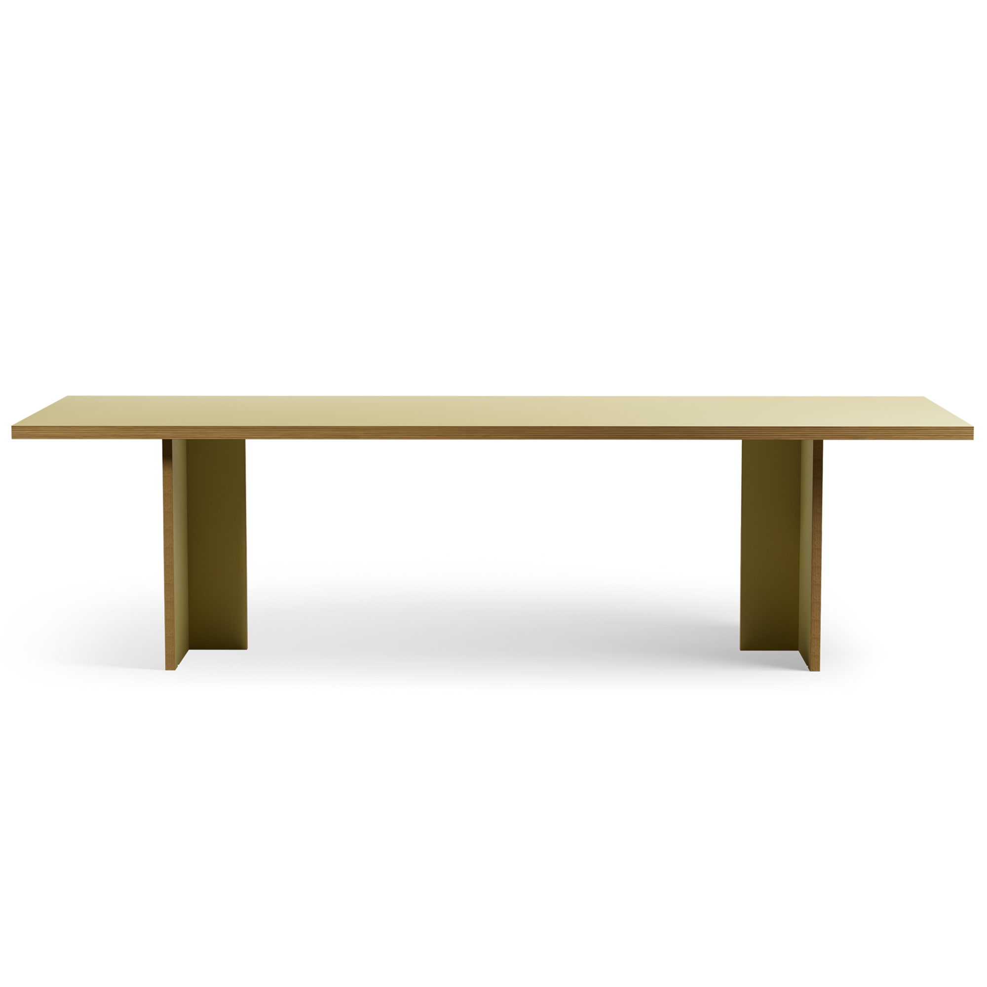 Eettafel Rectangular 280x100 cm olive