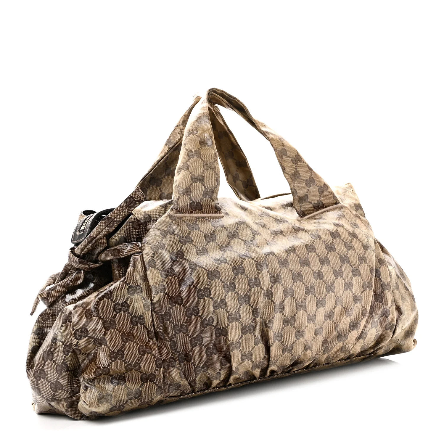 Crystal Monogram Medium Hysteria Top Handle Bag - Top Club
