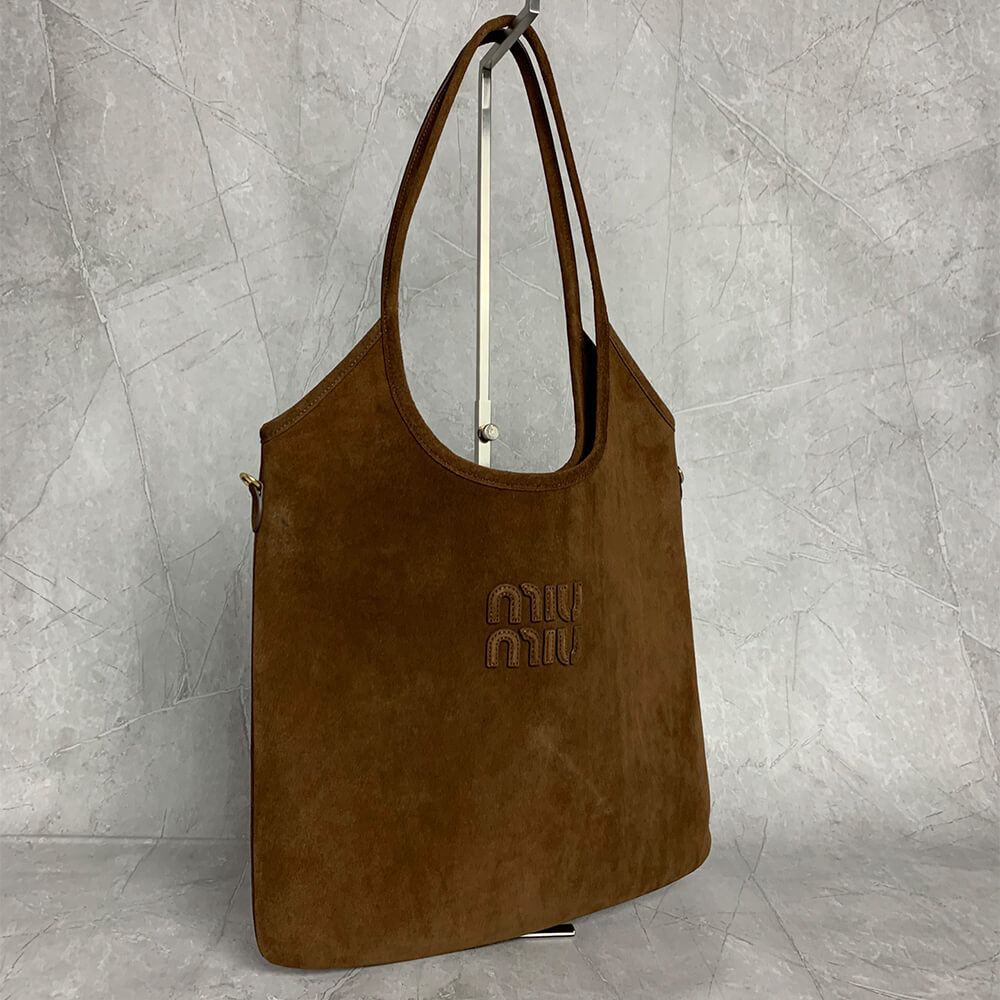 MIUMIU REGULAR IVY Suede bag(HIGH-END GRADE) - Top Club