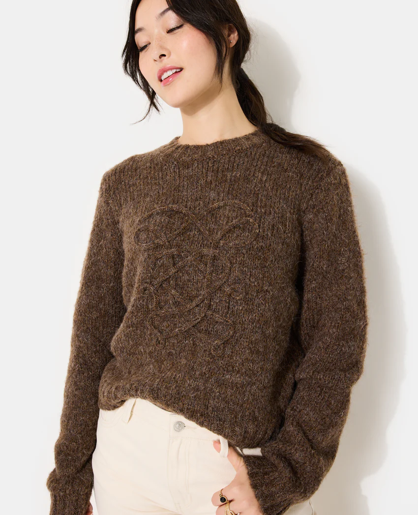 Pimkie Pull en maille mélangée avec détail fantaisie