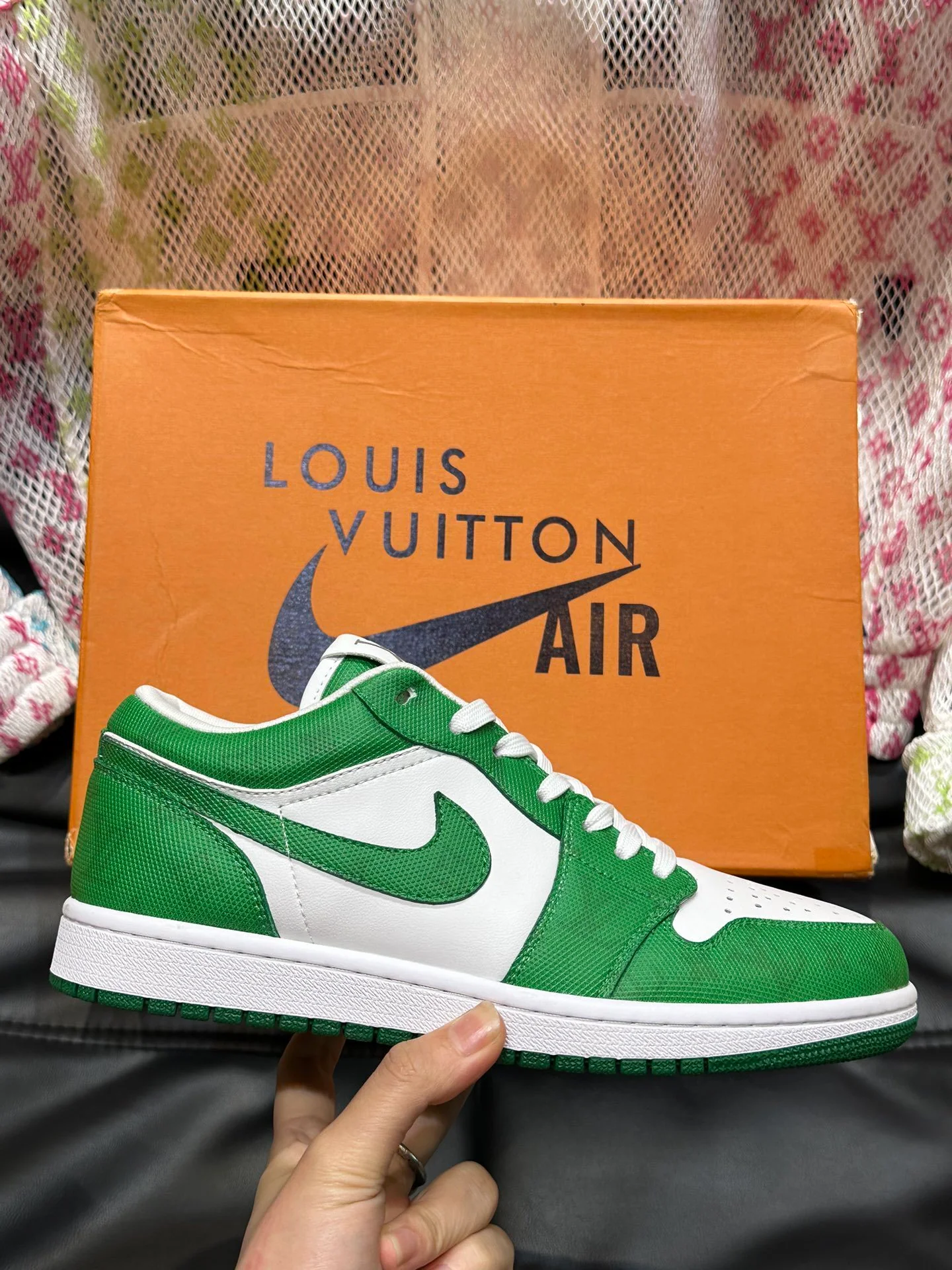 LV x Nike Collaborative Stylish And Comfortable Sneakers - Sneaker Replica Workshop