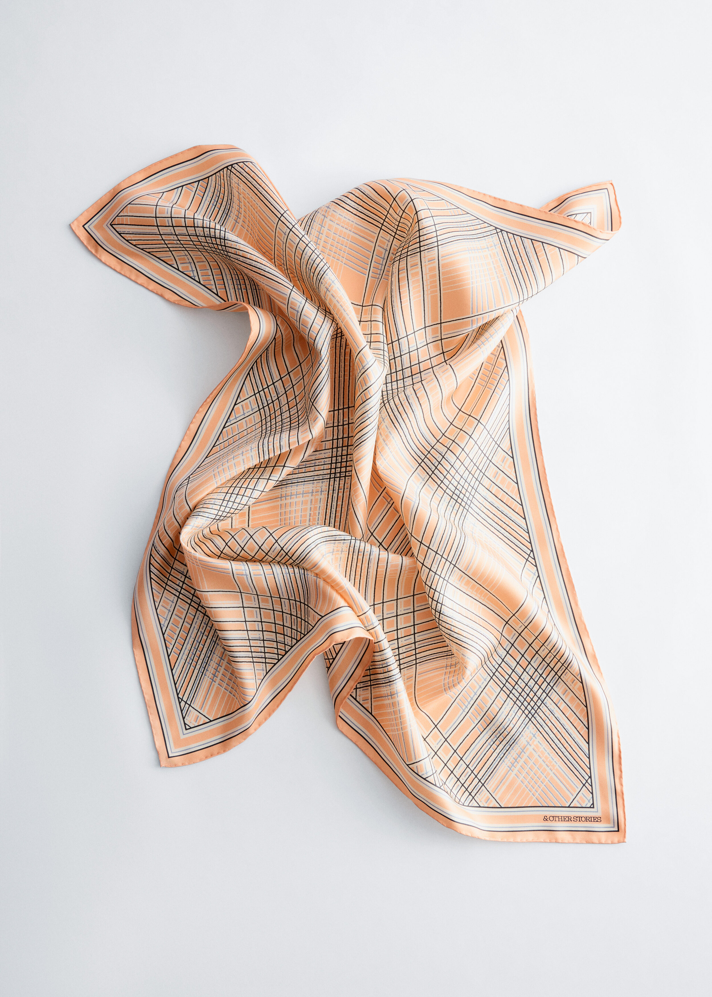 & Other Stories PRINTED SILK SCARF