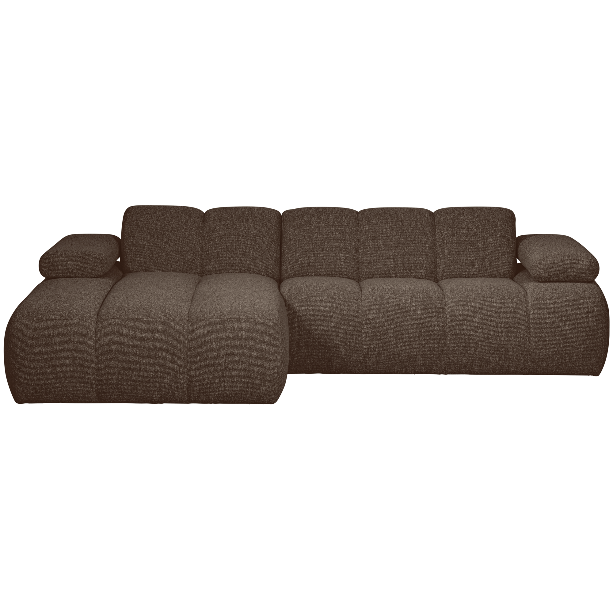 Chaise Longue Mojo Mojo Chaise Longue Links - Bouclé - Bruin Melange