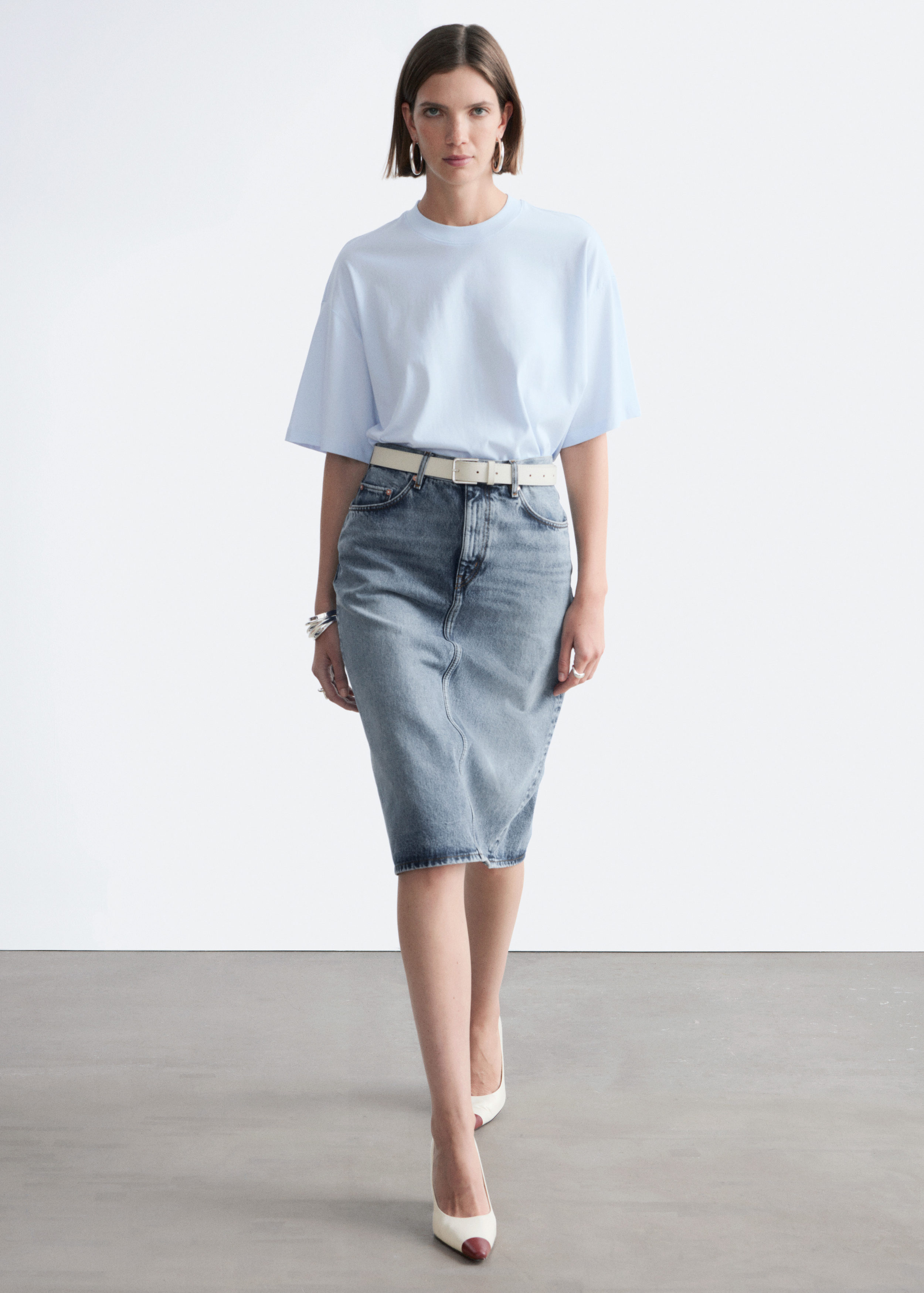 & Other Stories OVERSIZED COTTON T-SHIRT