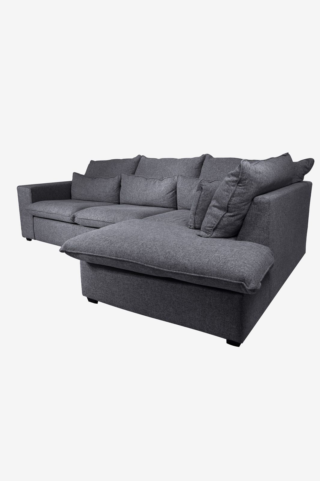 Baron bank 2.5-zits lounge rechts Unit dark grey