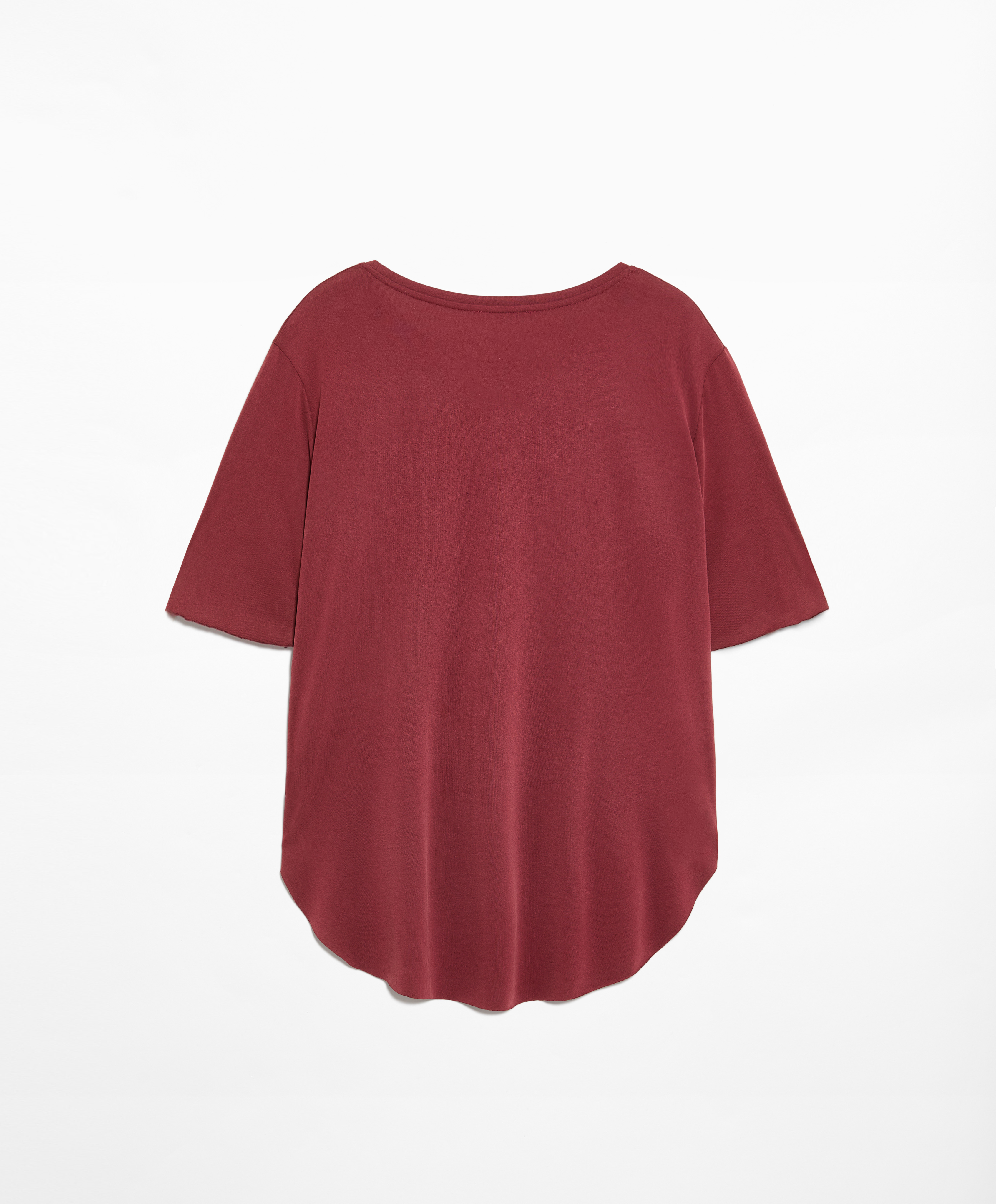 OYSHO Modal blend short-sleeved T-shirt