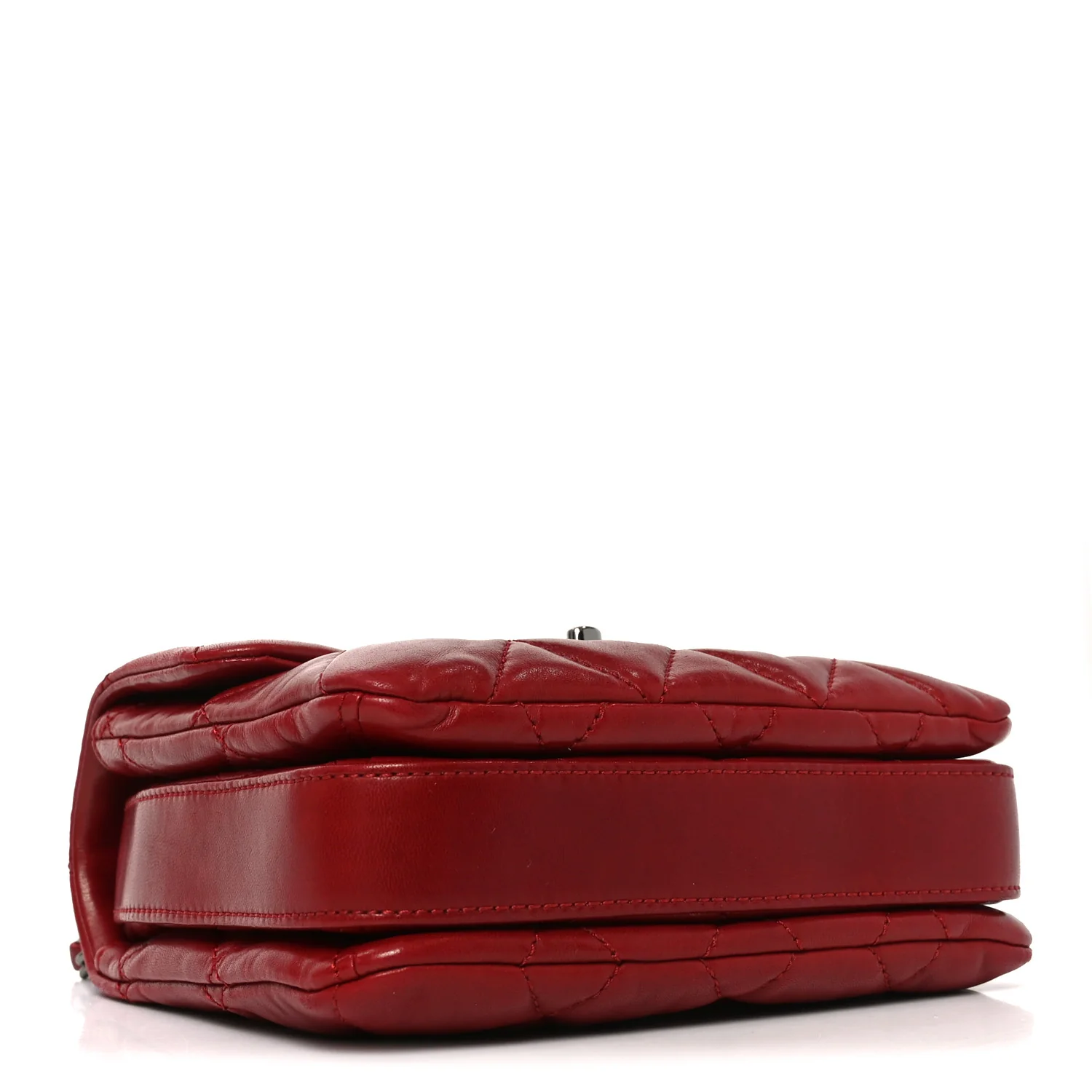 Lambskin Quilted Mini Chanel 3 Flap Red - Top Club
