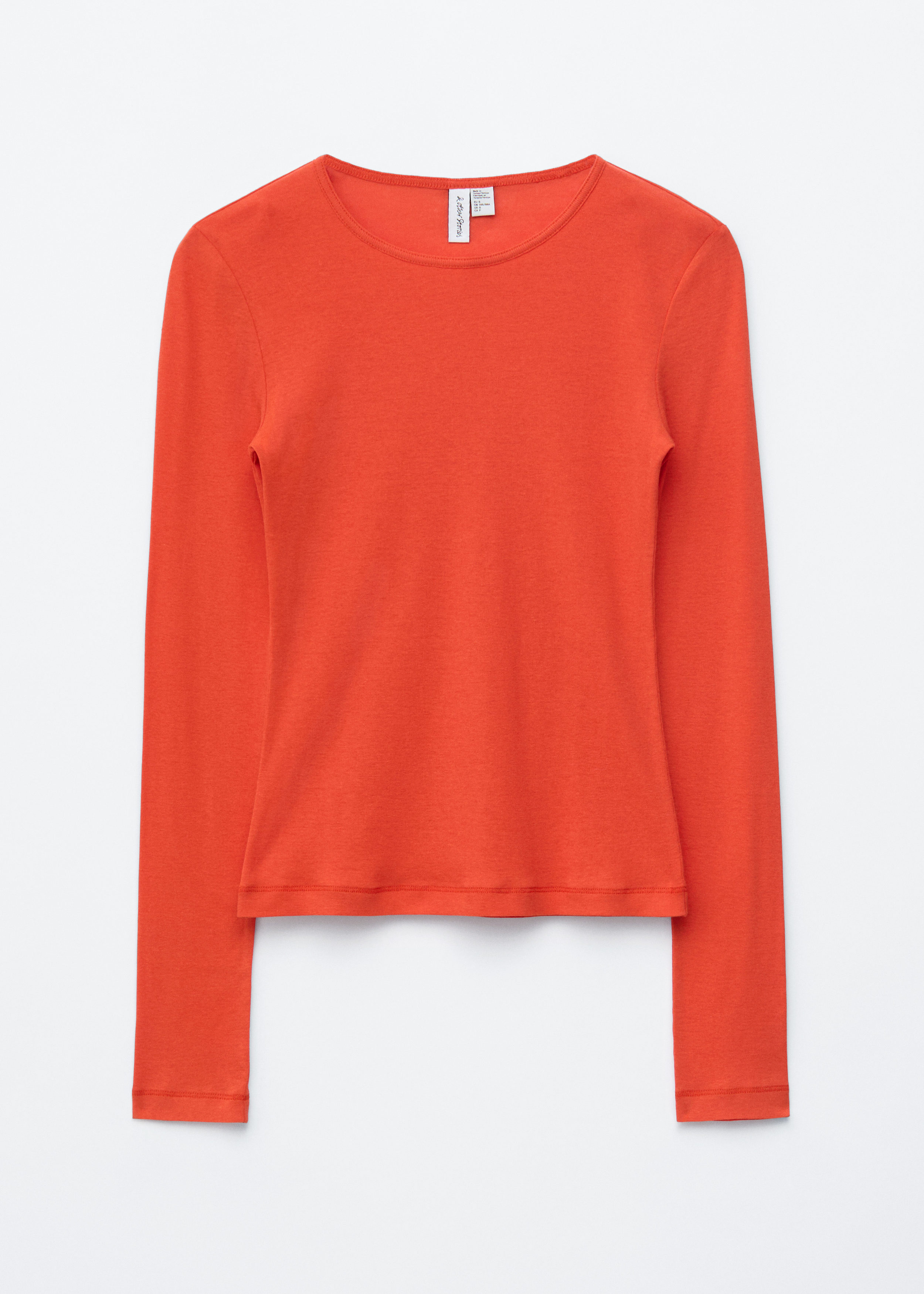 & Other Stories LONG-SLEEVE COTTON TOP