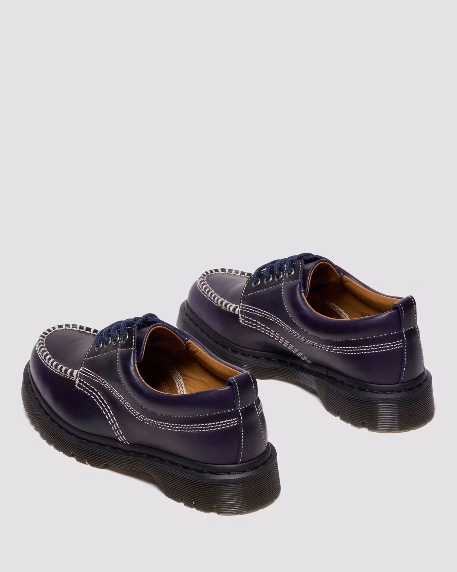 COACH Lowell Orleans Leather Moc Toe Shoes